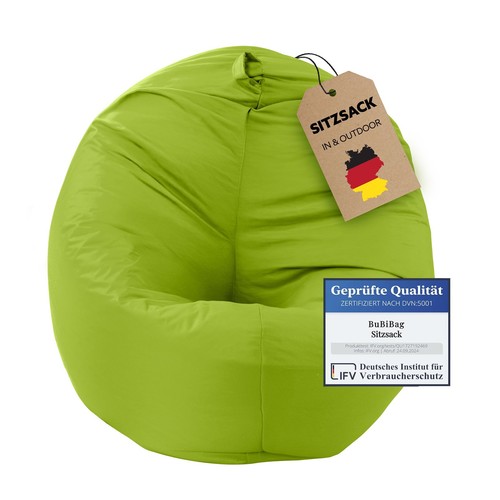 Sitzsack 2in1 neongrün 130cm - 2in1,