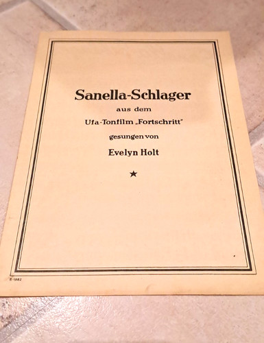 Sanella schlager notenheft - -,