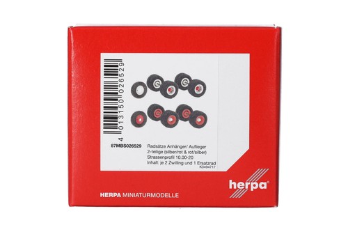 Herpa 87mbs026529 radsätze - 87mbs026529,