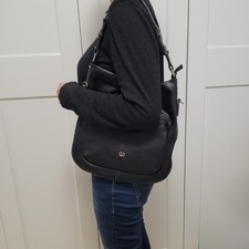 Gerry Weber Hobo Bag Ledertasche Schultertasche  Schwarz