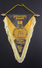 Wimpel Spielvereinigung SPVGG Bayreuth 60 Jahre Maß 25 x 16 cm