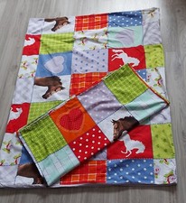 Kinder Bettwäsche Set 135 - 200 Pferde Motive