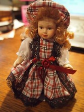 Stehpuppe, ca.1970er Jahre o. Marke, ca.14 cm groß