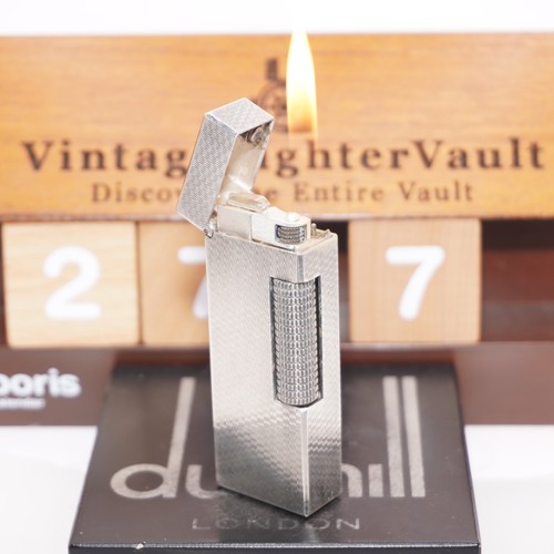 Dunhill feuerzeug silber korb - dunhill,