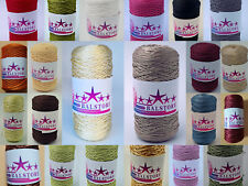 PP Rope Strickgarn Polyester & Polypropylen Makrome  Garn 100g-250g 2-3 mm