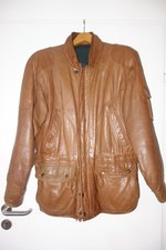Herren Lederjacke, rehbraun