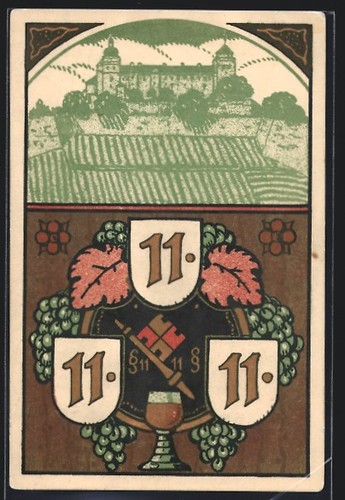 Künstler würzburg - künstler-ak,