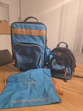 Lässig Kinder Koffer Tiere Trolley mit Rucksack Und Tasche