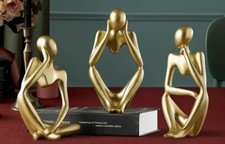 deko Figuren Handgemacht 3er