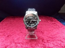 Armbanduhr Herren, Banbony, Faltschließe, Stahlarmband, silbern