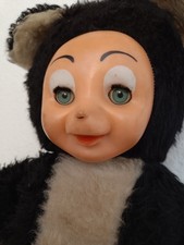 Maus Plüschtier Gummigesicht DDR rar OSTALGIE Puppe Spielzeug FIGUR Plüsch Mikey