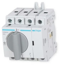 Hager HAB404 Lasttrennschalter