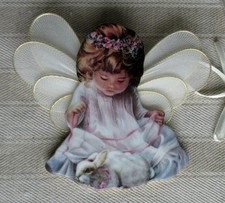 ANHÄNGER - ENGEL - PORZELLAN - LOVING KINDNESS - UU 358 - BRADFORD EDITIONS