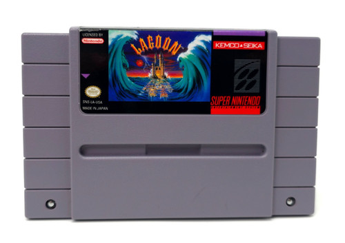 Lagoon snes super - lagoon, nintendo