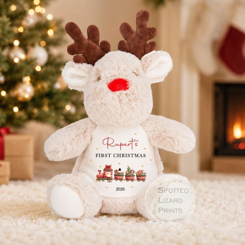First christmas rentier - first,