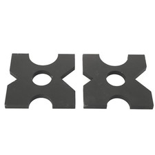 2 Stück H-Rahmen Pressplatten