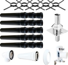 Abgassystem 1-15m Schacht