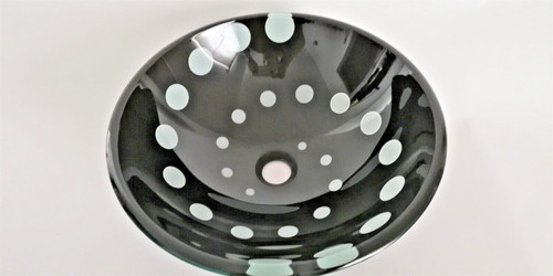 Edles glas waschbecken - -,