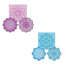 Stanzschablone Medaillons