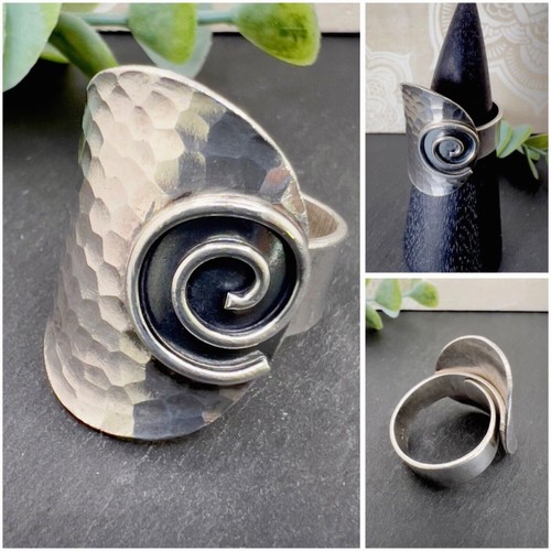 Ring spirale schwarz - ring,