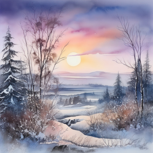 Wandbild sonnenuntergang - wandbild,