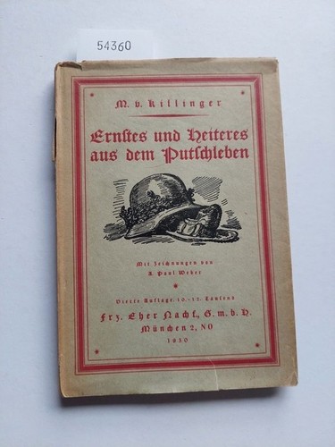 Killinger ernstes und - killinger,