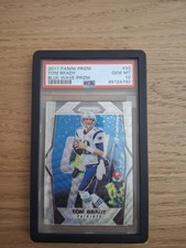 2017 Prizm Tom Brady Blue Wave
