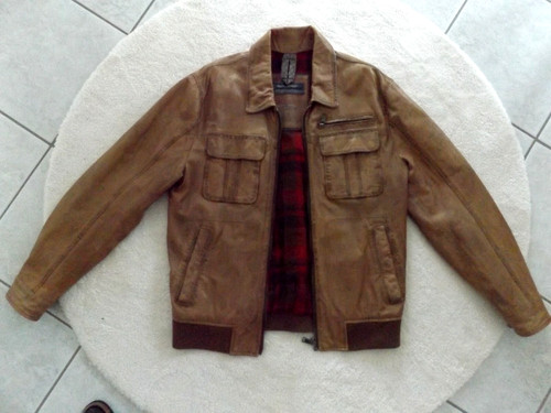 Marco polo lederjacke blouson - polo,