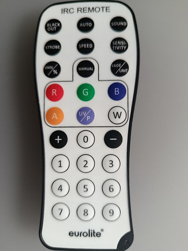 Eurolite fernbedienung - eurolite, ir-7