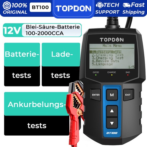 Topdon bt100 12v - topdon,