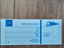 Deutsche bundesbahne dbb - bundesbahne, civ