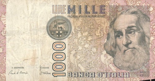 Italien italy 1000 - 1000,