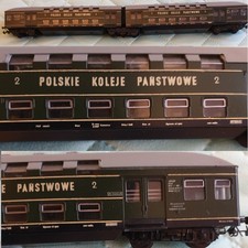 Schicht Doppelstockwagen der PKP (Polen)   1:87/HO
