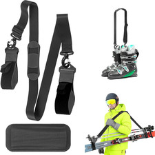 Ski Tragegurt und Stöcke