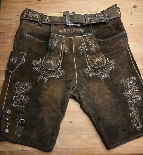 Trachten lederhose von moser - lederhose,