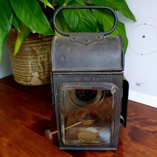 Vintage eisenbahnlampe laterne - eisenbahnlampe,