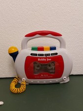 Kassettenrekorder Kinder Kinderkassettenrecorder Mikrofon Bobby Joey - Vintage