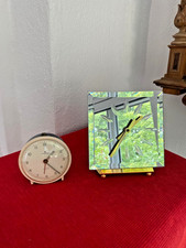 Konvolut 2 Tischuhren Junghans Trivox silentic mechanisch und Quarz