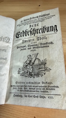 Antiquarisch buch 1777 - buch,