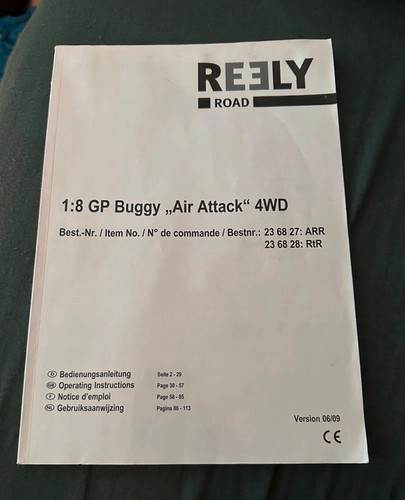Reely rex air - x, attack