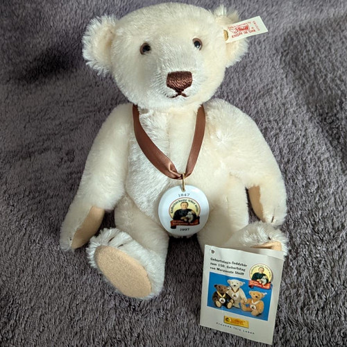 Steiff jubiläums teddybär - steiff, jubiläums-teddybär