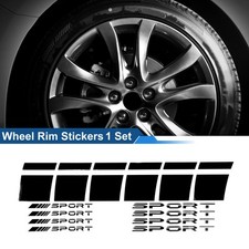 1 Satz Reflekt. Felgenstreifen