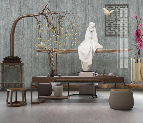 Buddha perlen q353 tapete - 3d,