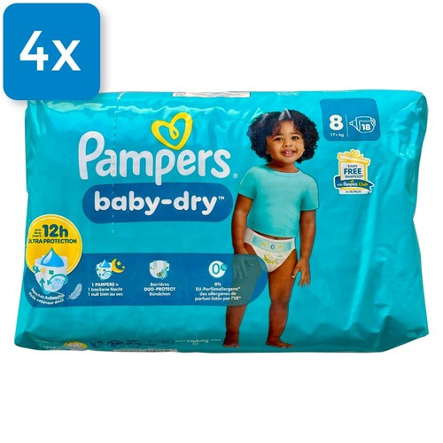 Pampers baby dry 17 - baby, 8,