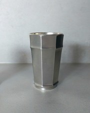 Zinnstube Bündener Zinnbecher  95% Zinn