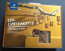 Tchibo LED-Lichterkette Rattan