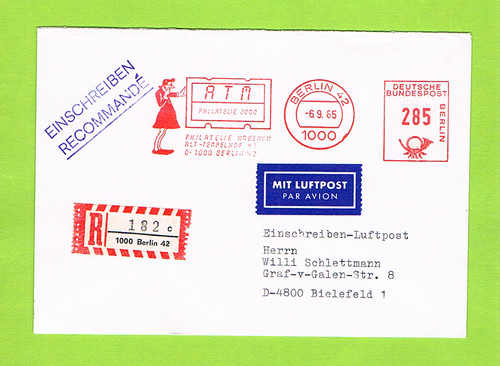 Atm philatelie 2000 dbp - „atm,