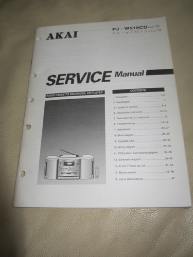 Akai bedienungsanleitung - akai,