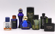 GLAS Gefäße FLACONS 8x Miniatur Flacon Miniatur Flaschen Kaufladen Puppenstube