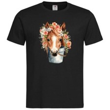 T-Shirt Pferde Reiten Pferd